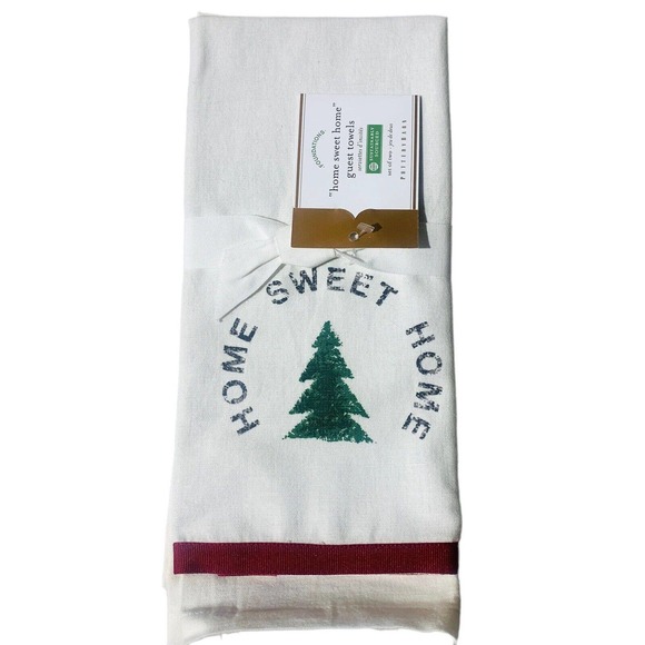 Pottery Barn Holiday Pottery Barn Holiday Guest Towels Set Of 2